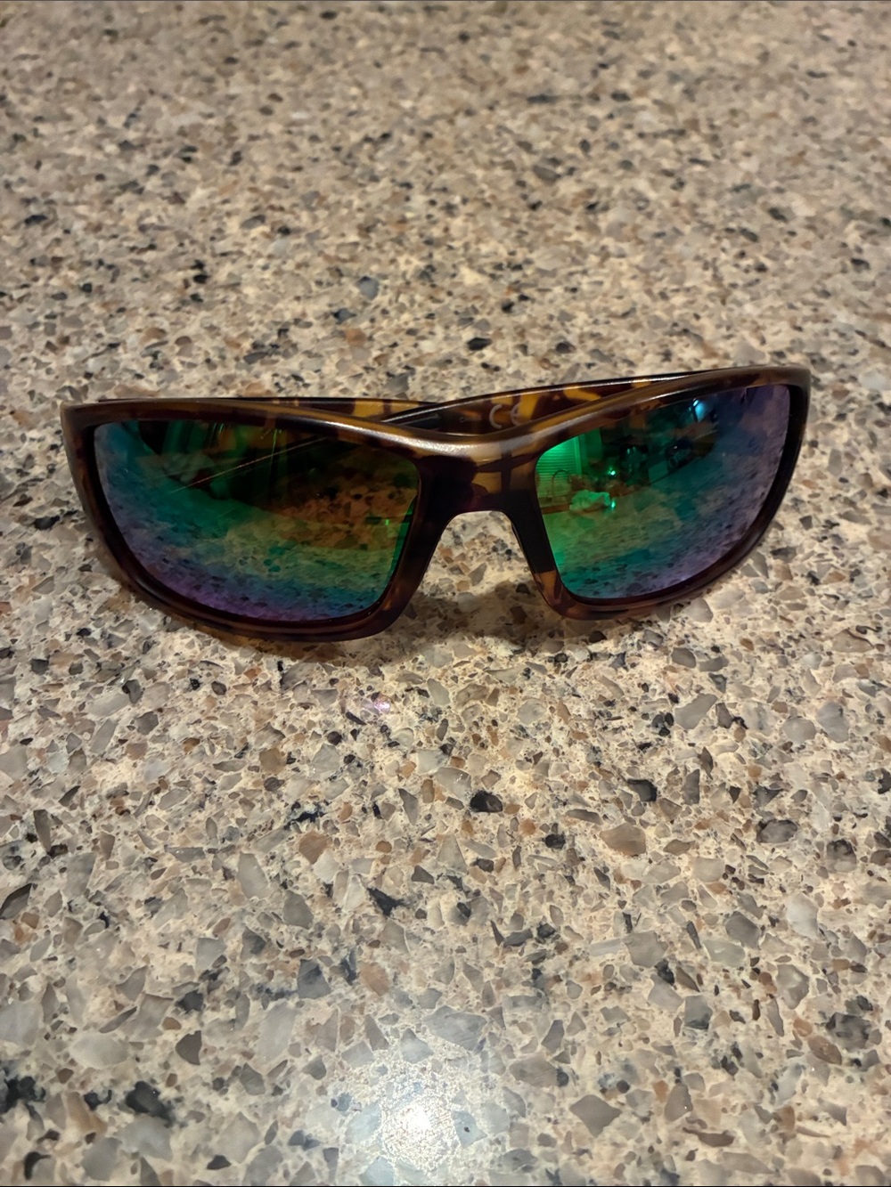 Suncloud Hull Matte Tortoise + Polarized Green Mirror Lens